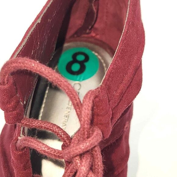 BCBGeneration Channa2 Lace Up Front Peep Toe Shooties Sandals Shoes Size 8 Women - Picture 7 of 11